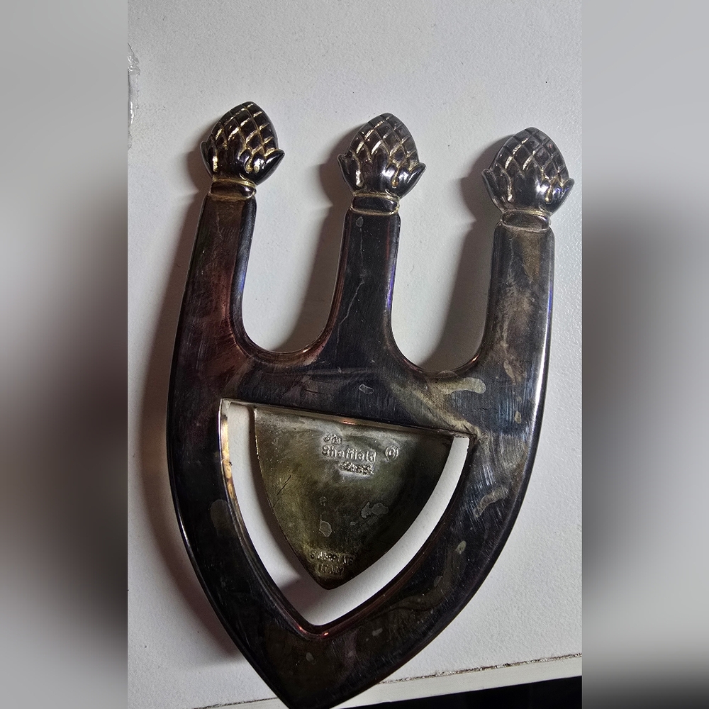 Sheffield Silver Plated Vintage Spoon Rest - Set Of Two -Unused
